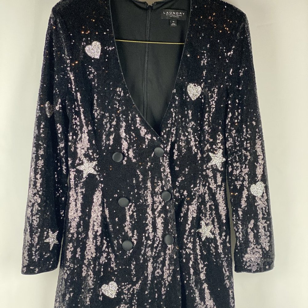 Laundry by Shelli Segal Sequin Dress